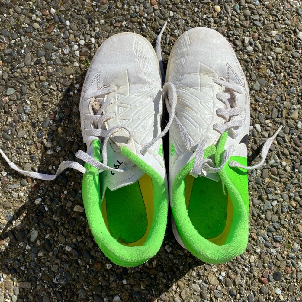 Green Nike Running Shoes